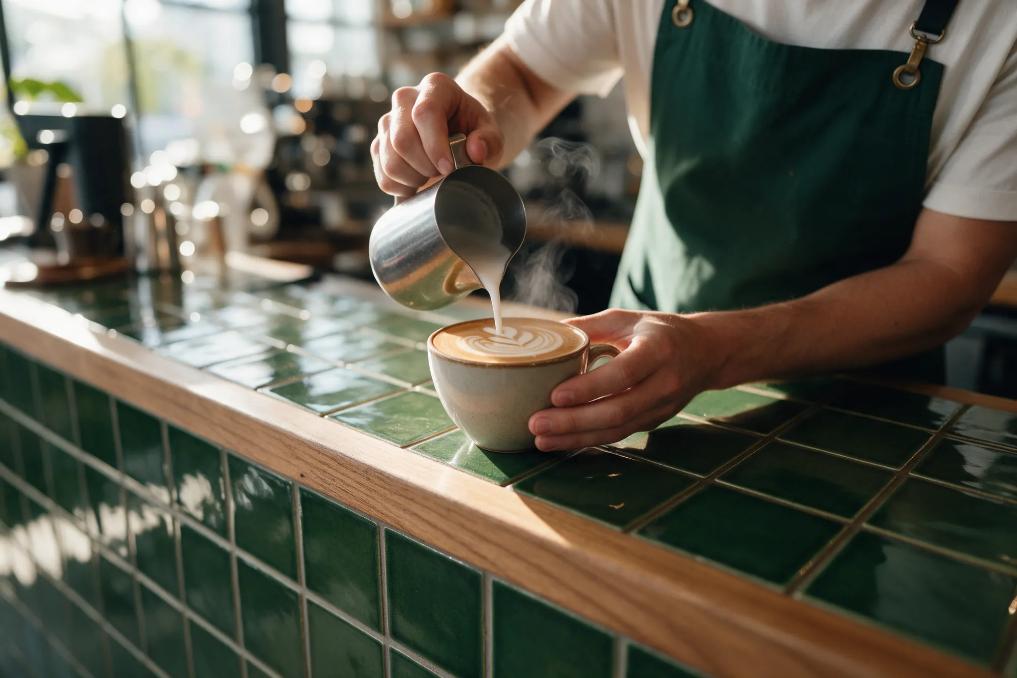 Coffee at the window